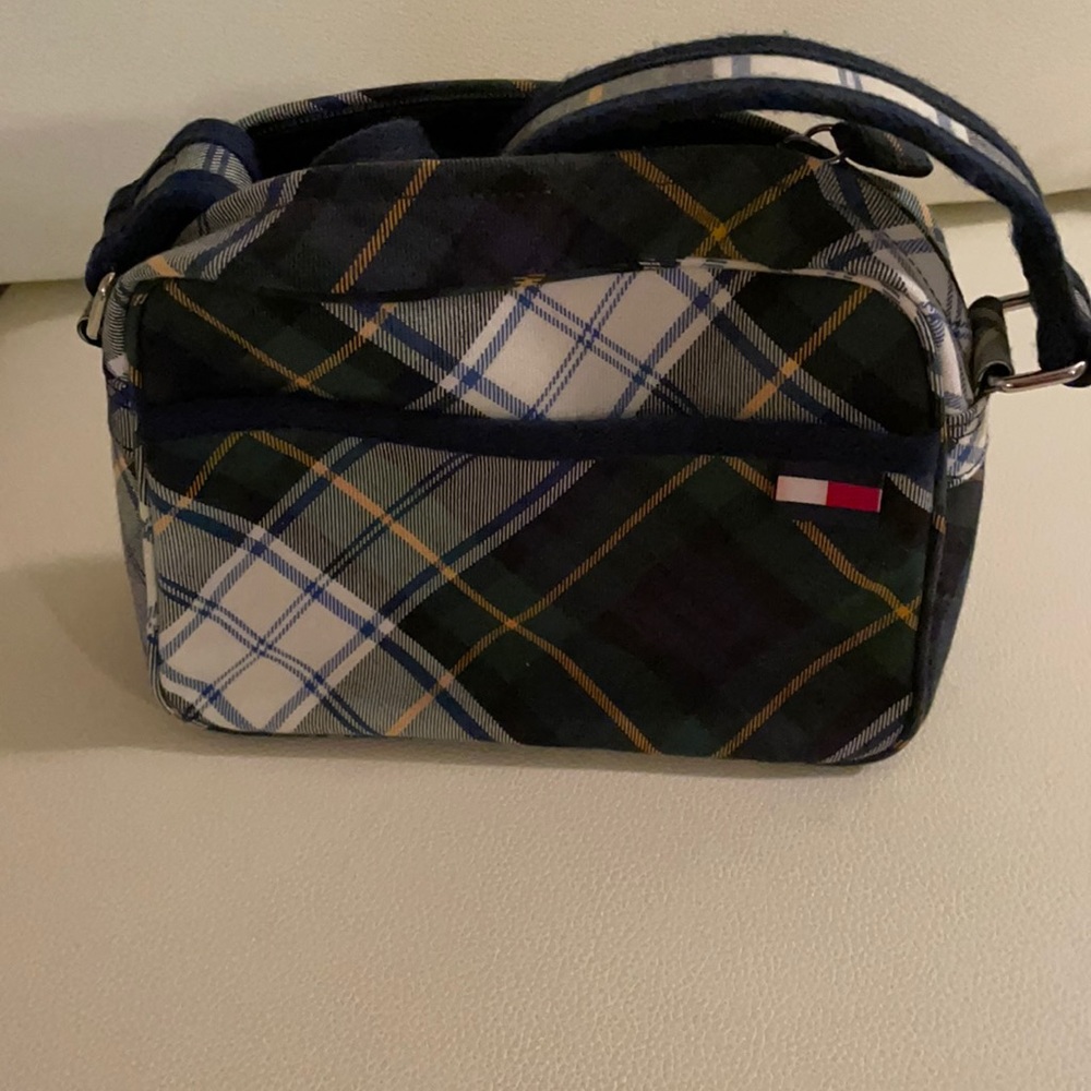 Plaid purse